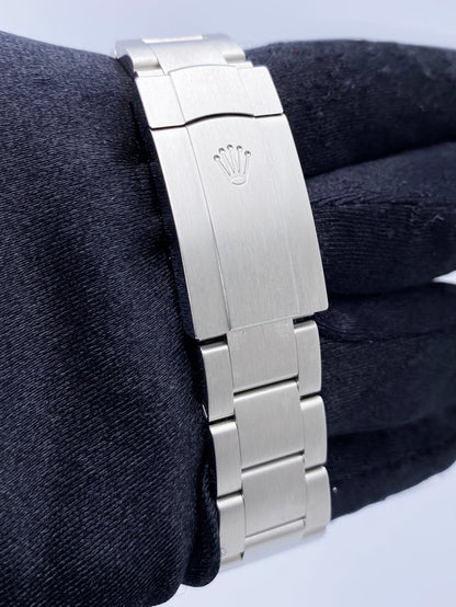 Rolex Oyster Perpetual 124300 Green Dial Mens Watch Box Papers - Virtual