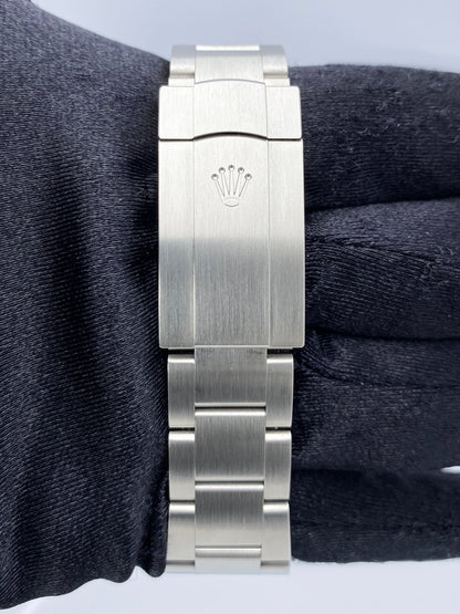 Rolex Oyster Perpetual 124300 Green Dial Mens Watch Box Papers - Virtual