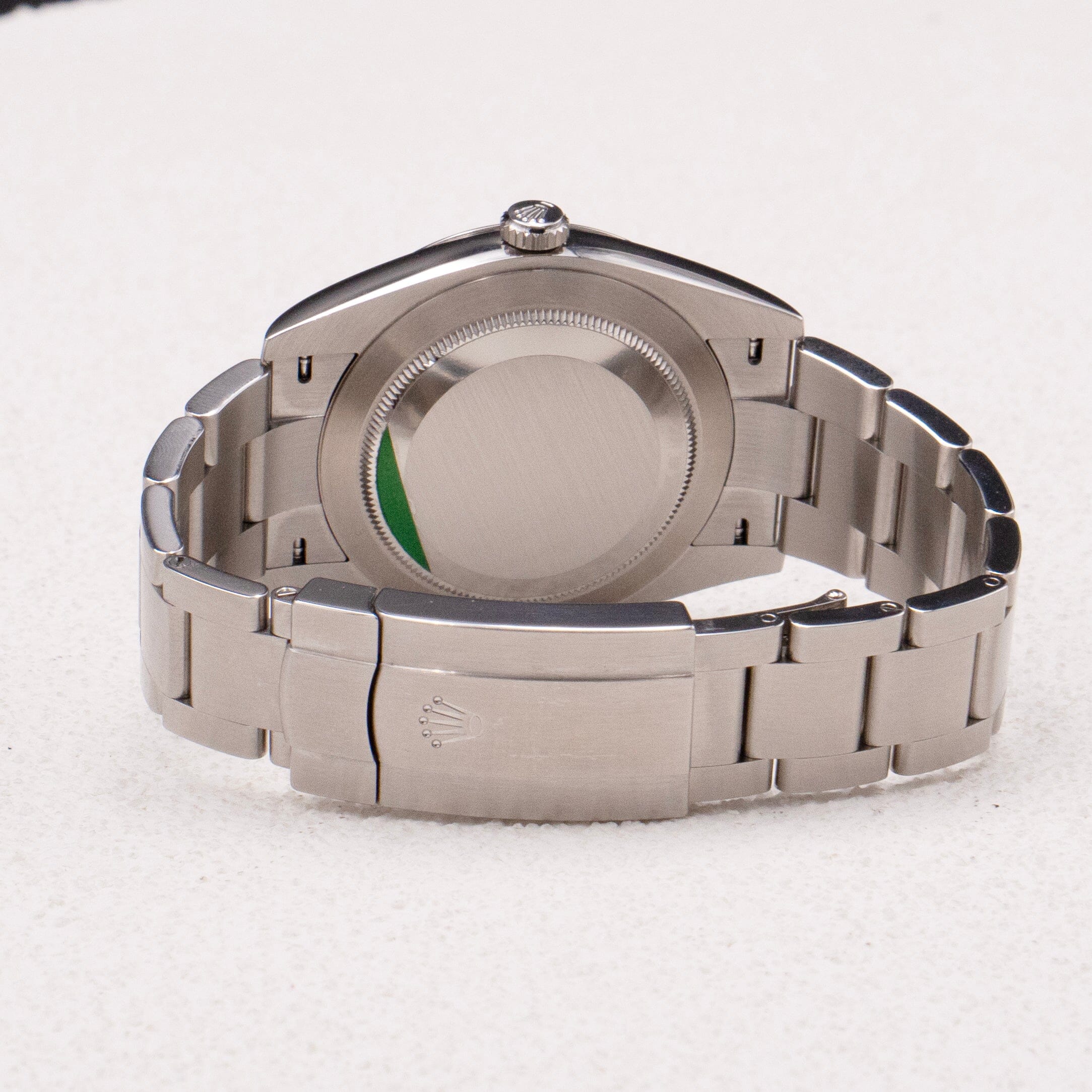 Rolex Oyster Perpetual 124300 Yellow Dial Mens Watch Box