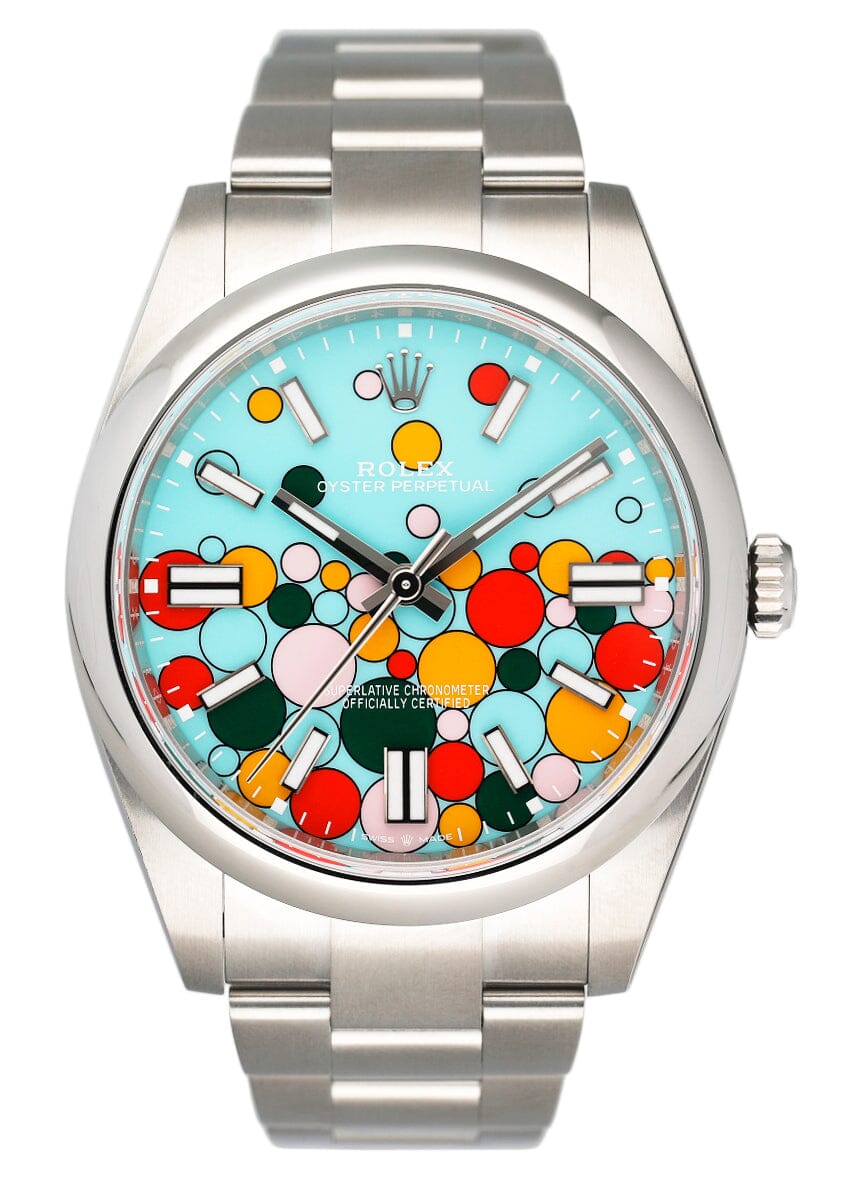 Rolex Oyster Perpetual 41 124300 Celebration Mens Watch Box