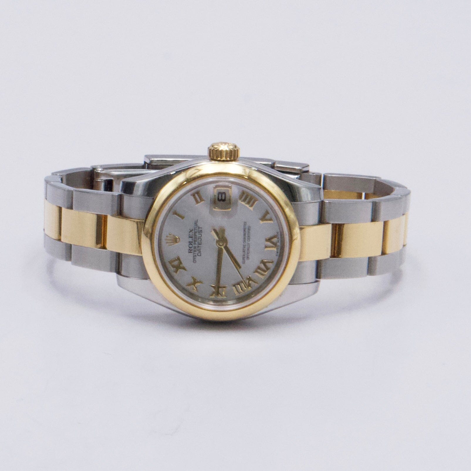 Rolex Oyster Perpetual Datejust 179163 MOP Ladies Watch Box Papers - Watches