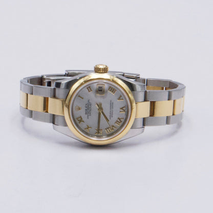 Rolex Oyster Perpetual Datejust 179163 MOP Ladies Watch Box Papers - Watches