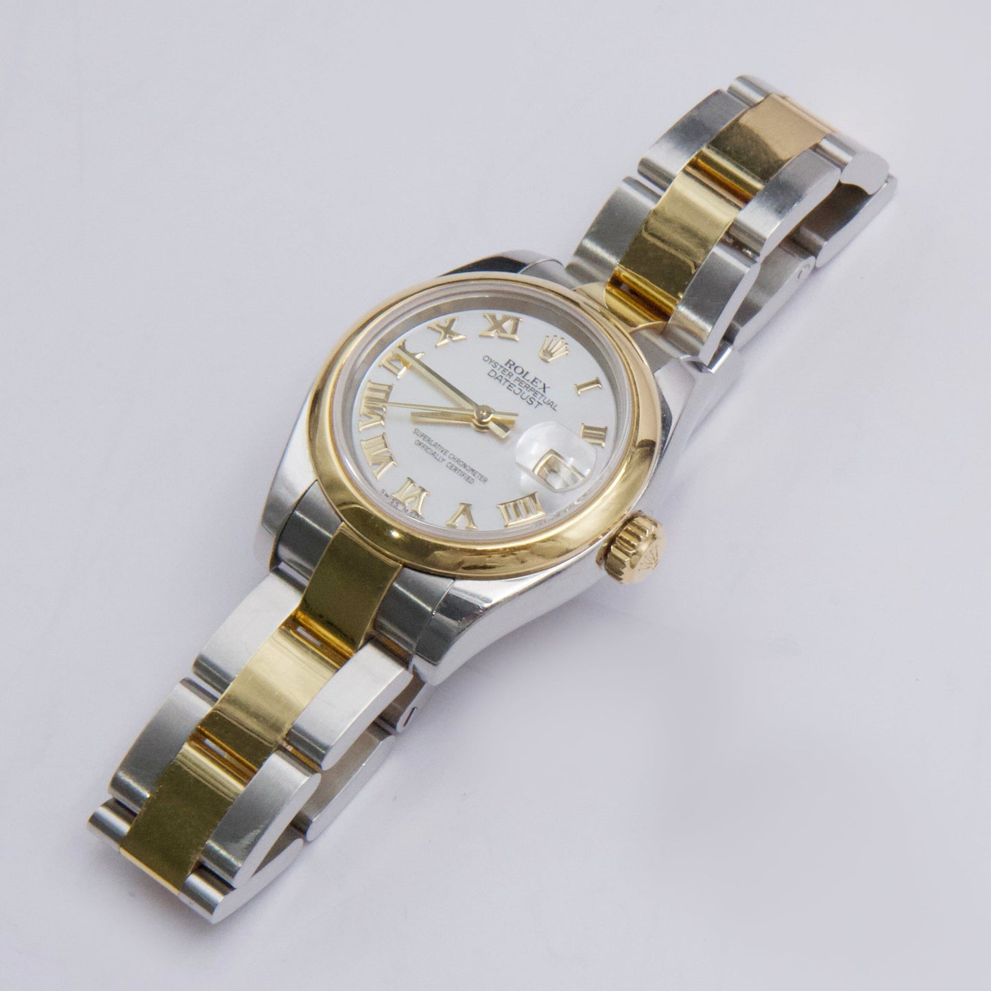 Rolex Oyster Perpetual Datejust 179163 MOP Ladies Watch Box Papers - Watches