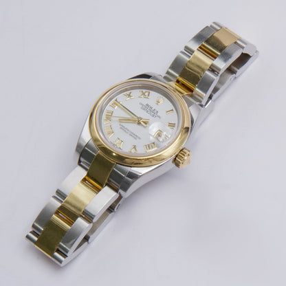 Rolex Oyster Perpetual Datejust 179163 MOP Ladies Watch Box Papers - Watches