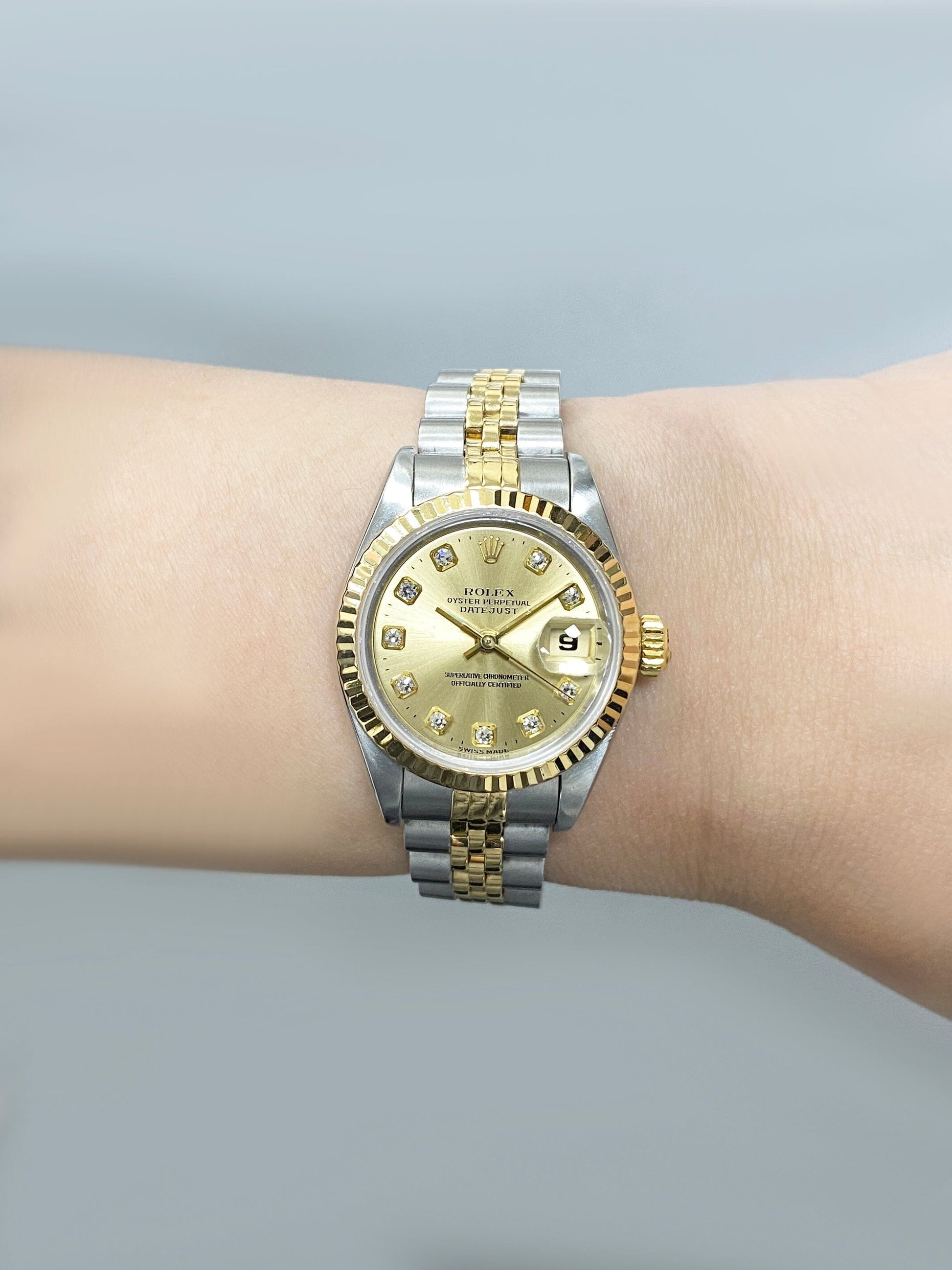 Rolex Oyster Perpetual Datejust 69173 Ladies Watch - Virtual
