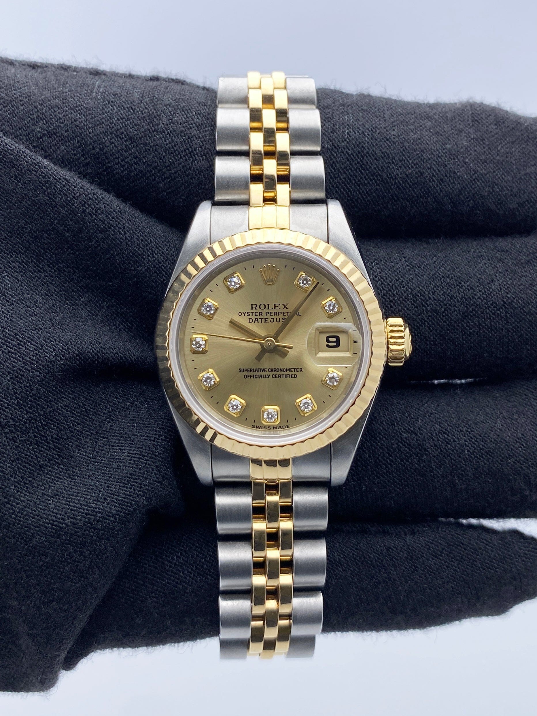 Rolex Oyster Perpetual Datejust 69173 Ladies Watch - Virtual