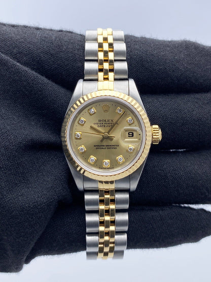 Rolex Oyster Perpetual Datejust 69173 Ladies Watch - Virtual