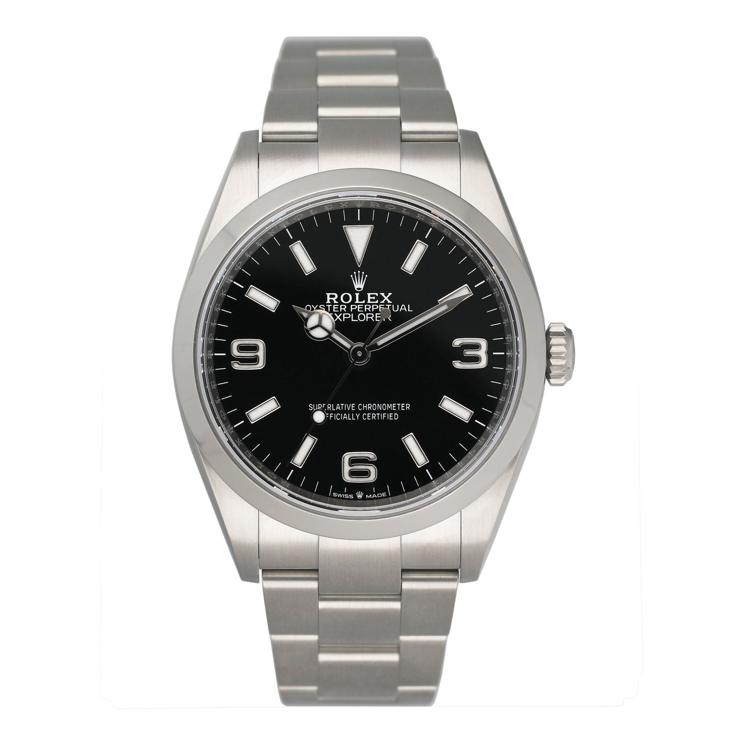 Rolex Oyster Perpetual Explorer 124270 Mens Watch Box Papers - Watches