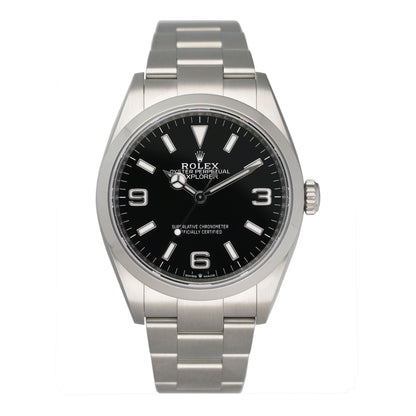 Rolex Oyster Perpetual Explorer 124270 Mens Watch Box Papers