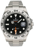 Rolex Oyster Perpetual Explorer II 216570 Black Dial Mens Watch Box Papers