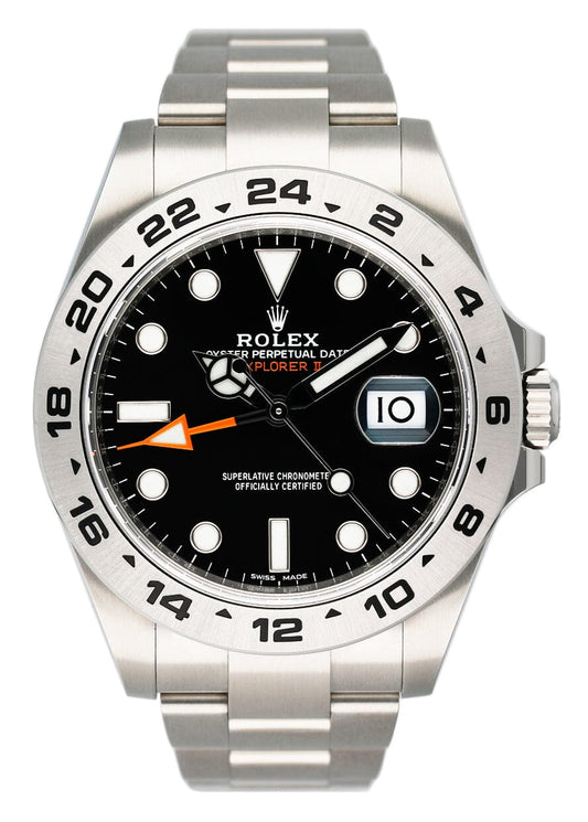 Rolex Oyster Perpetual Explorer II 216570 Mens Watch Box Papers - Wristwatch