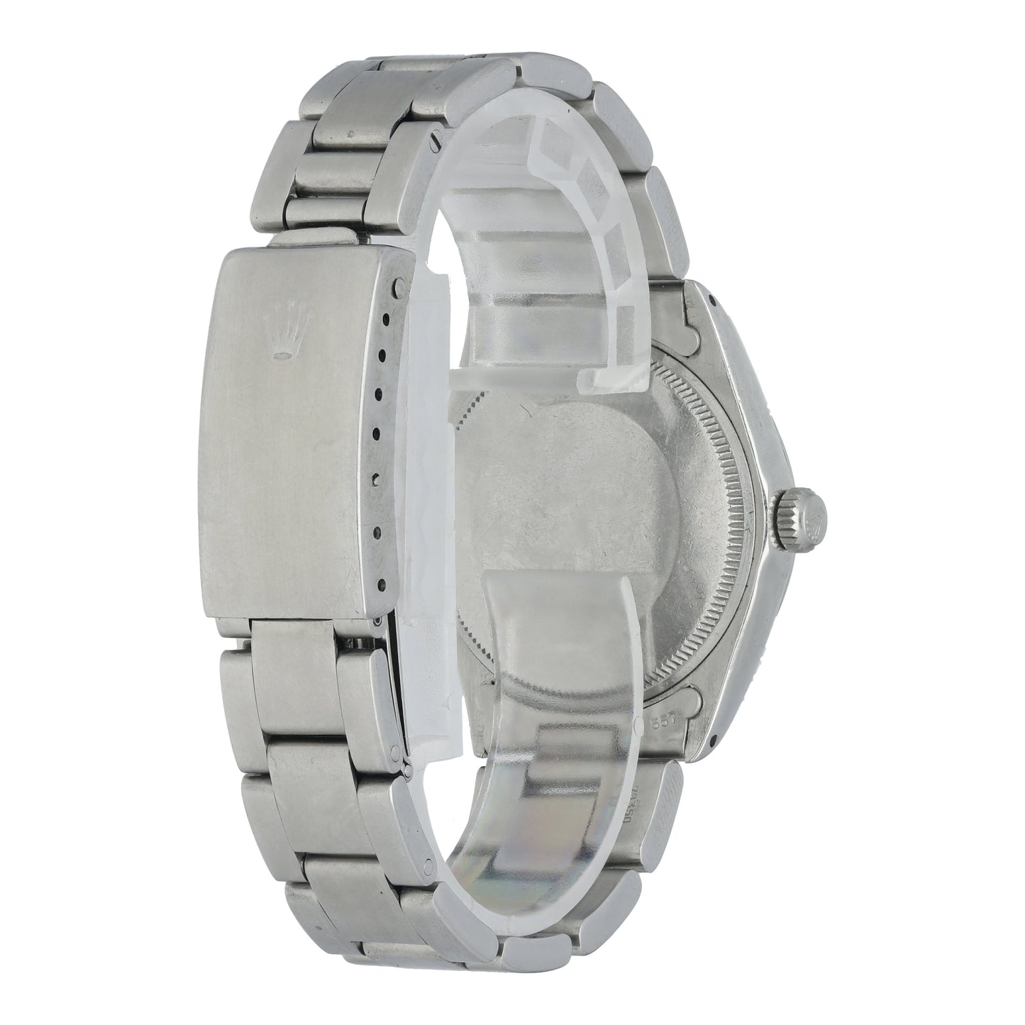 Rolex Oyster Perpetual Precision 5500 Linen Dial Watch - Wristwatch