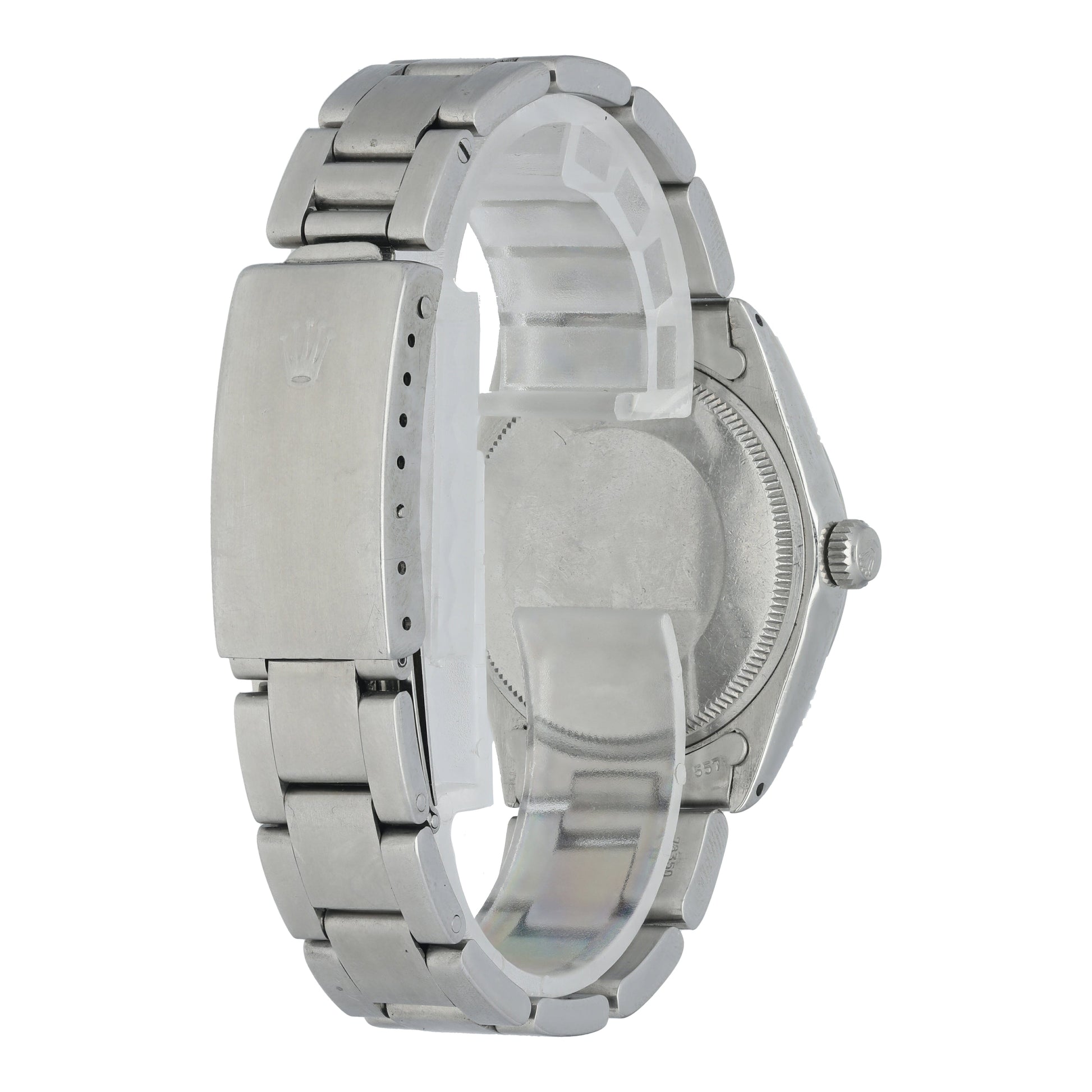 Rolex Oyster Perpetual Precision 5500 Linen Dial Watch - Wristwatch