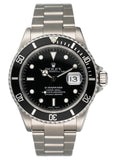 Rolex Oyster Perpetual Submariner 16610 Mens Watch Box Papers - Virtual