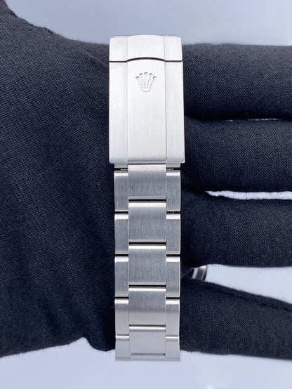Rolex Oyster Perpetual Turquoise Dial 126000 Mens Watch Box Papers - Watches