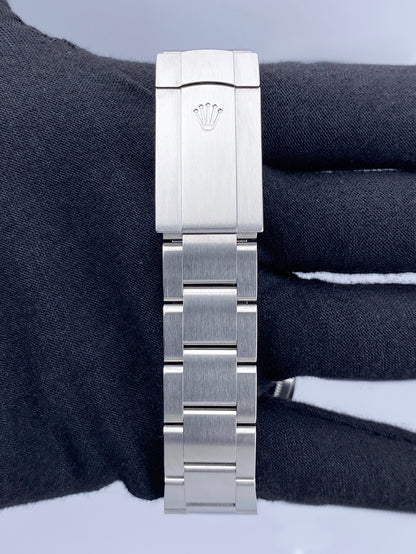 Rolex Oyster Perpetual Turquoise Dial 126000 Mens Watch Box Papers - Watches