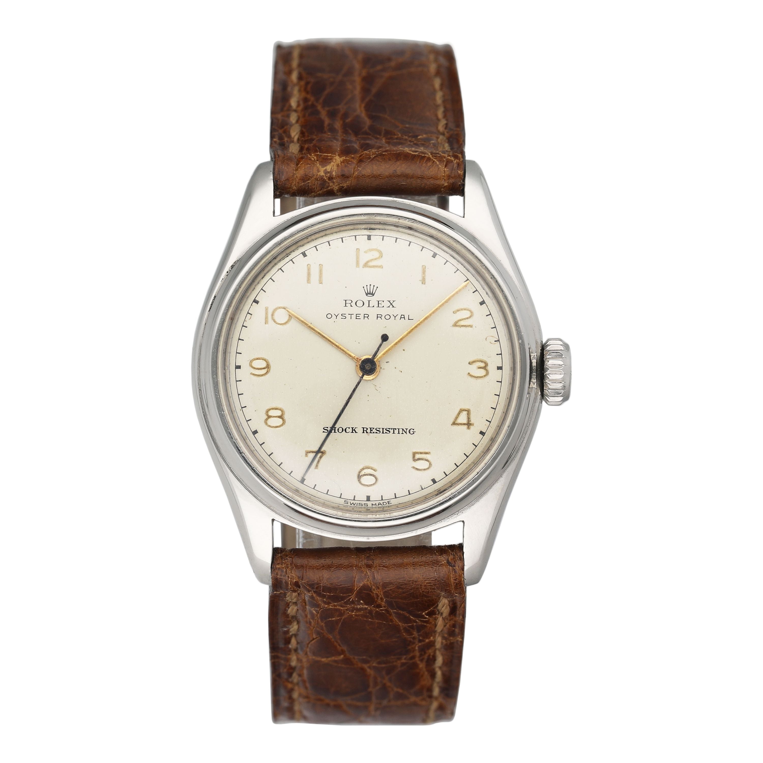 Rolex Oyster Royal 4444 Silver Dial Mens Watch | Phigora