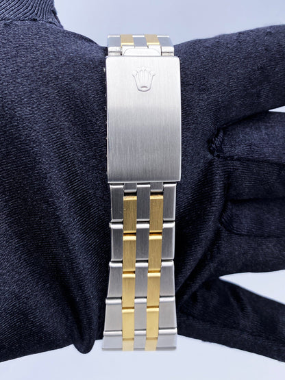 Rolex Oysterquartz Datejust 17013 Two Tone Mens Watch
