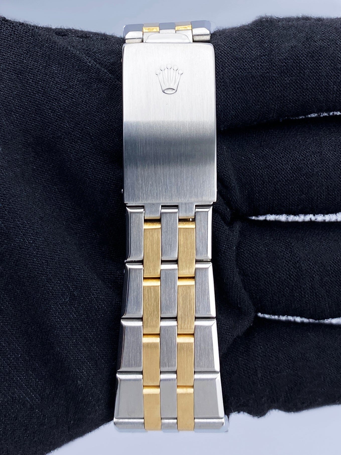Rolex Oysterquartz Datejust 17013 Two Tone Mens Watch Box Papers - Watches