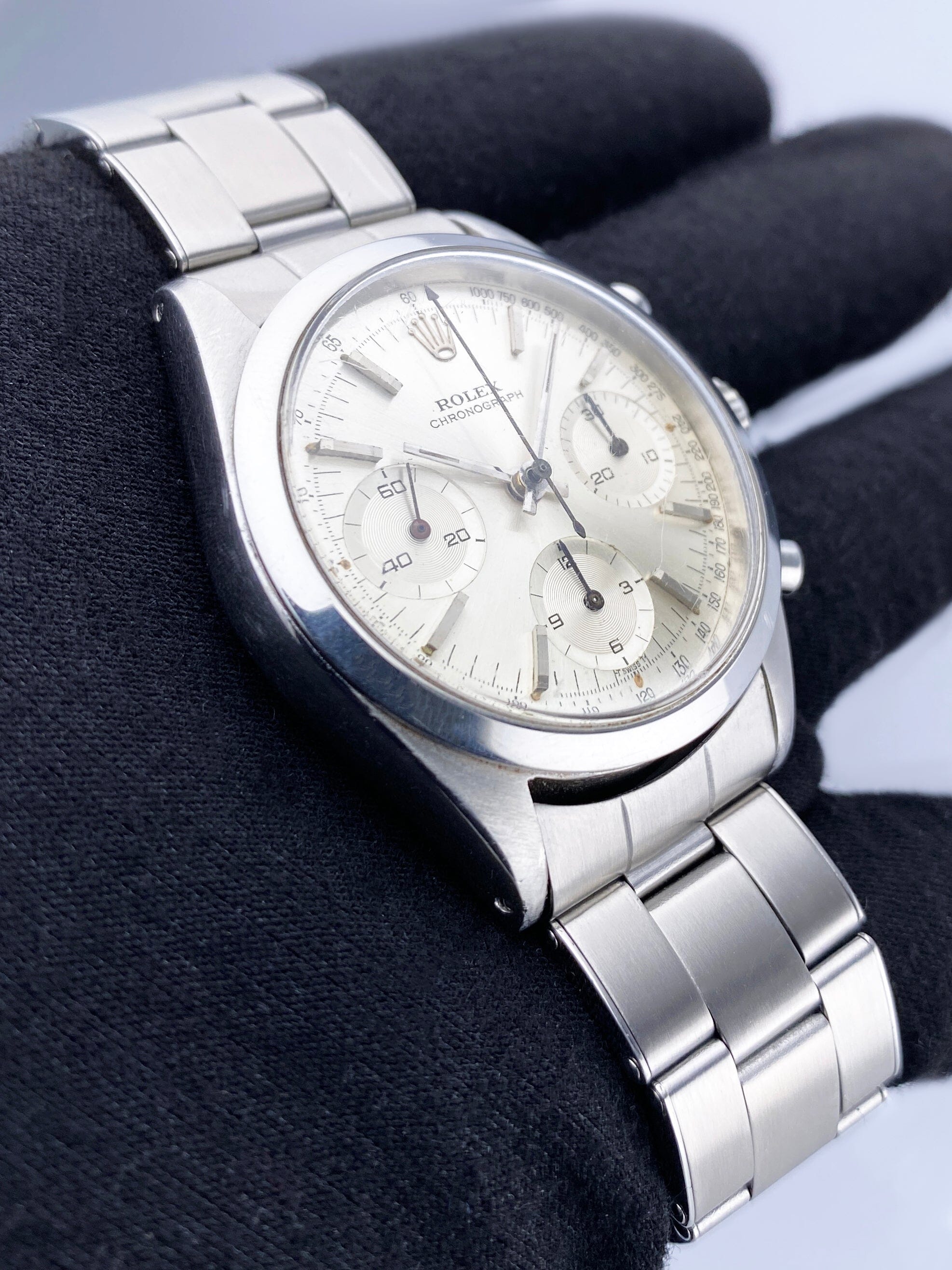 Rolex Pre Daytona 6268 Silver Dial Mens Watch | Phigora