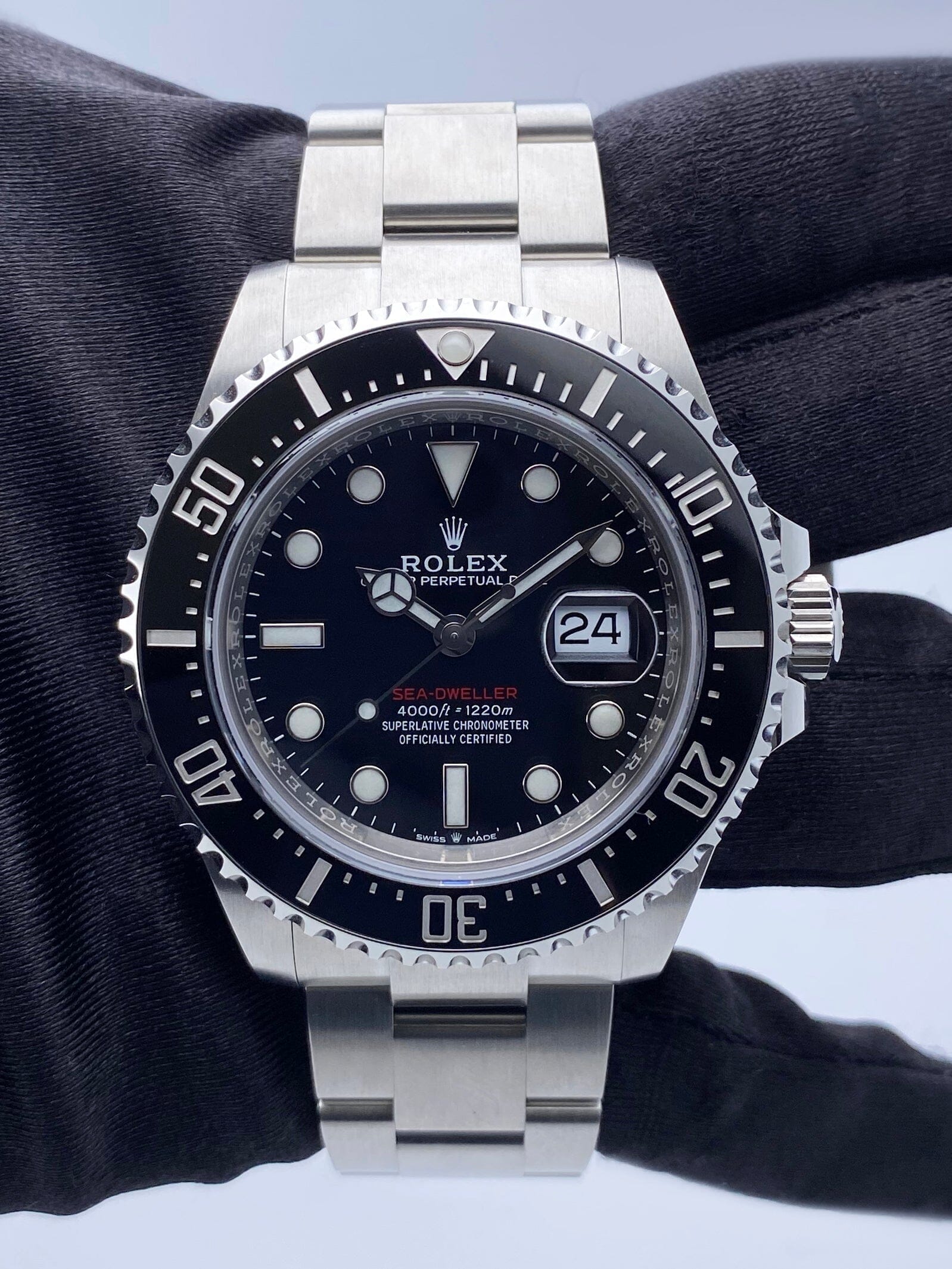 Rolex Red Sea-Dweller 126600 Mens Watch Box Papers - Virtual