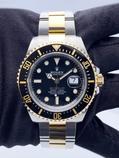 Rolex Sea-Dweller 126603 Two Tone Mens Watch Box Papers - Virtual