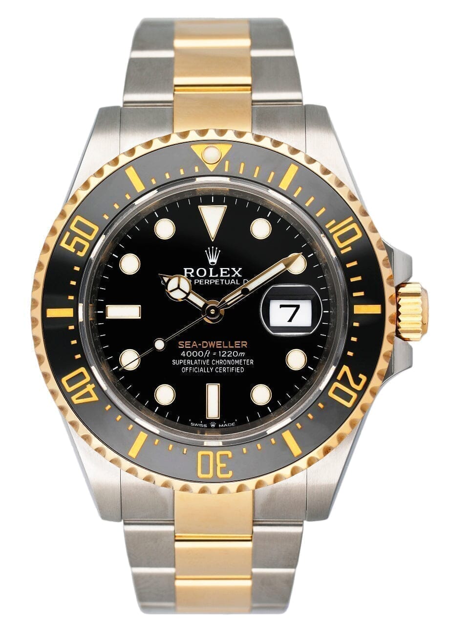 Rolex Sea-Dweller 126603 Two Tone Mens Watch Box Papers - Virtual