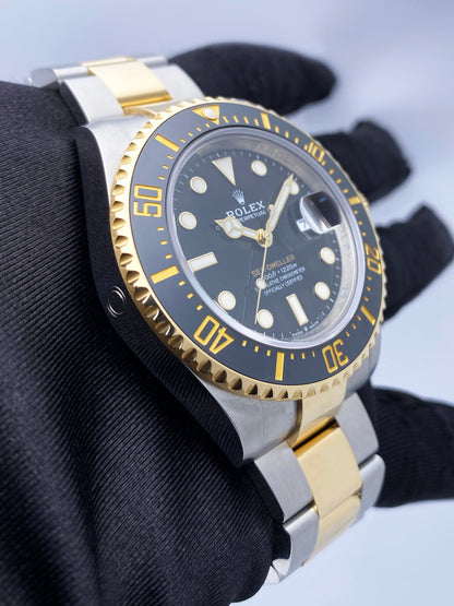 Rolex Sea-Dweller 126603 Two Tone Mens Watch Box Papers - Virtual