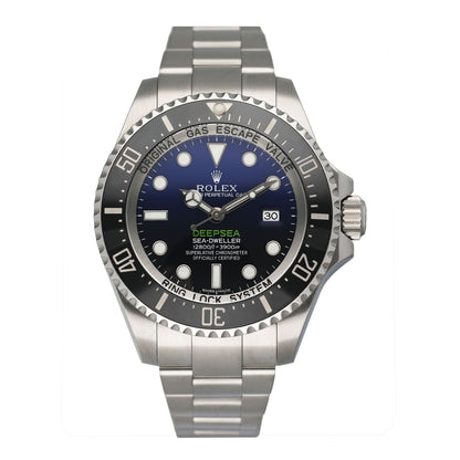 Rolex Sea-Dweller Deep Sea 116660 Blue Dial Mens Watch Box Papers - Watches