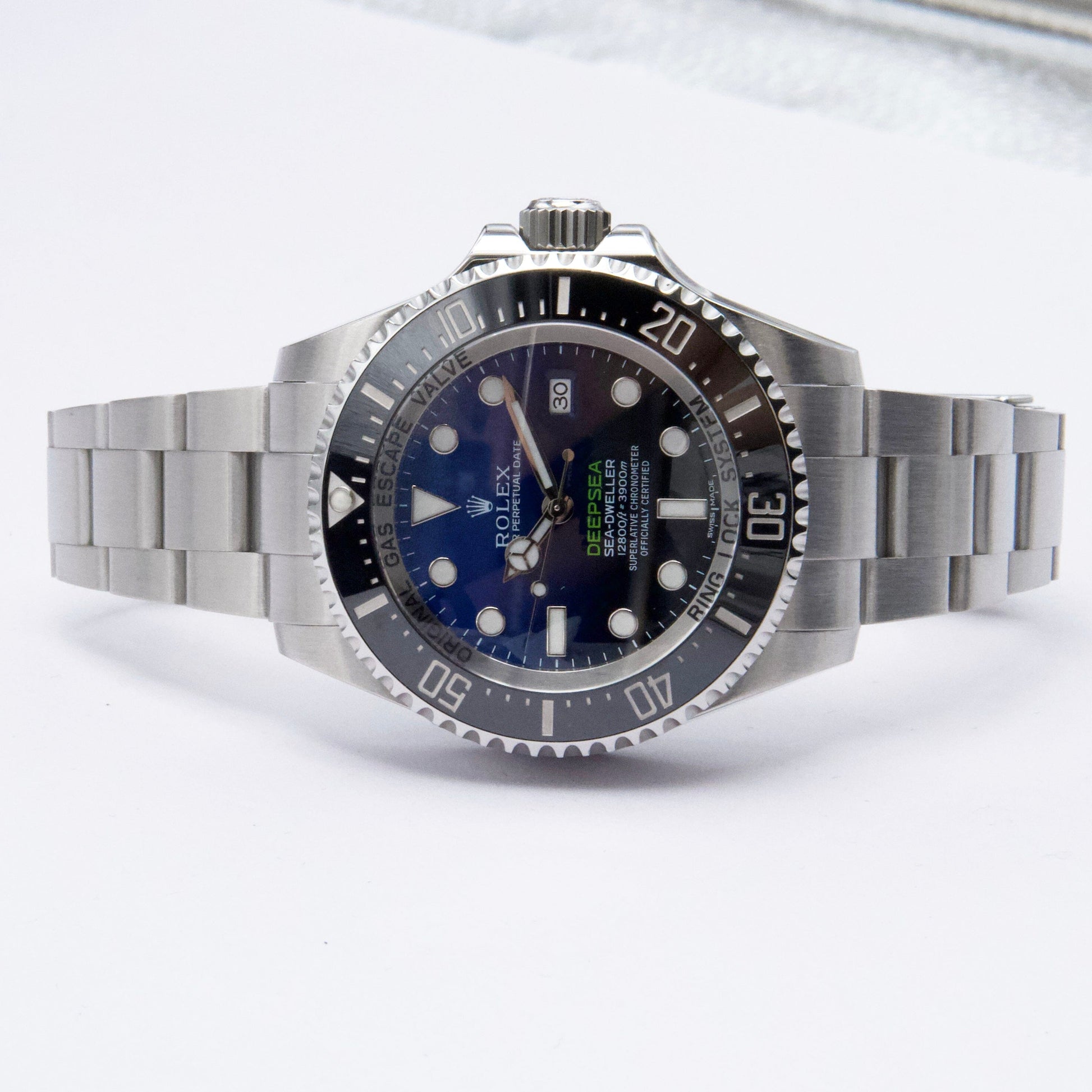 Rolex Sea-Dweller Deep Sea 116660 Blue Dial Mens Watch Box Papers - Watches