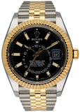 Rolex Sky-Dweller 326933 Black Dial Mens Watch Box Papers - Virtual