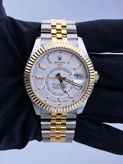 Rolex Sky Dweller 326933 Mens Watch Box Papers - Wristwatch