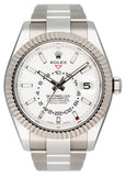 Rolex Sky-Dweller 326934 White Dial Steel Gold Mens Watch - Watches