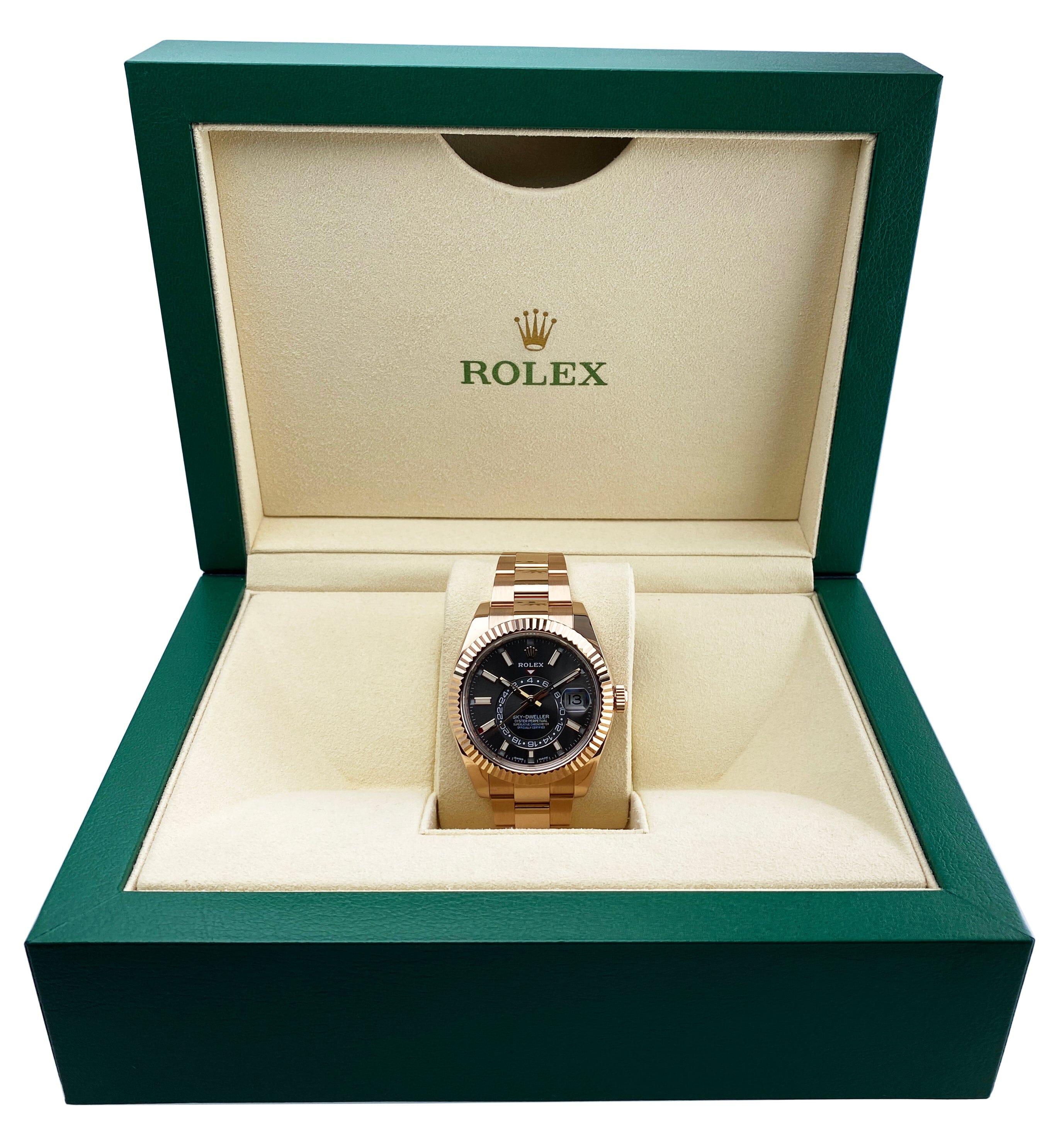 Rolex Sky-Dweller 326935 Slate Dial Mens Watch Box Papers – Phigora
