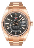 Rolex Sky-Dweller 326935 Slate Dial Mens Watch Box Papers - Watches