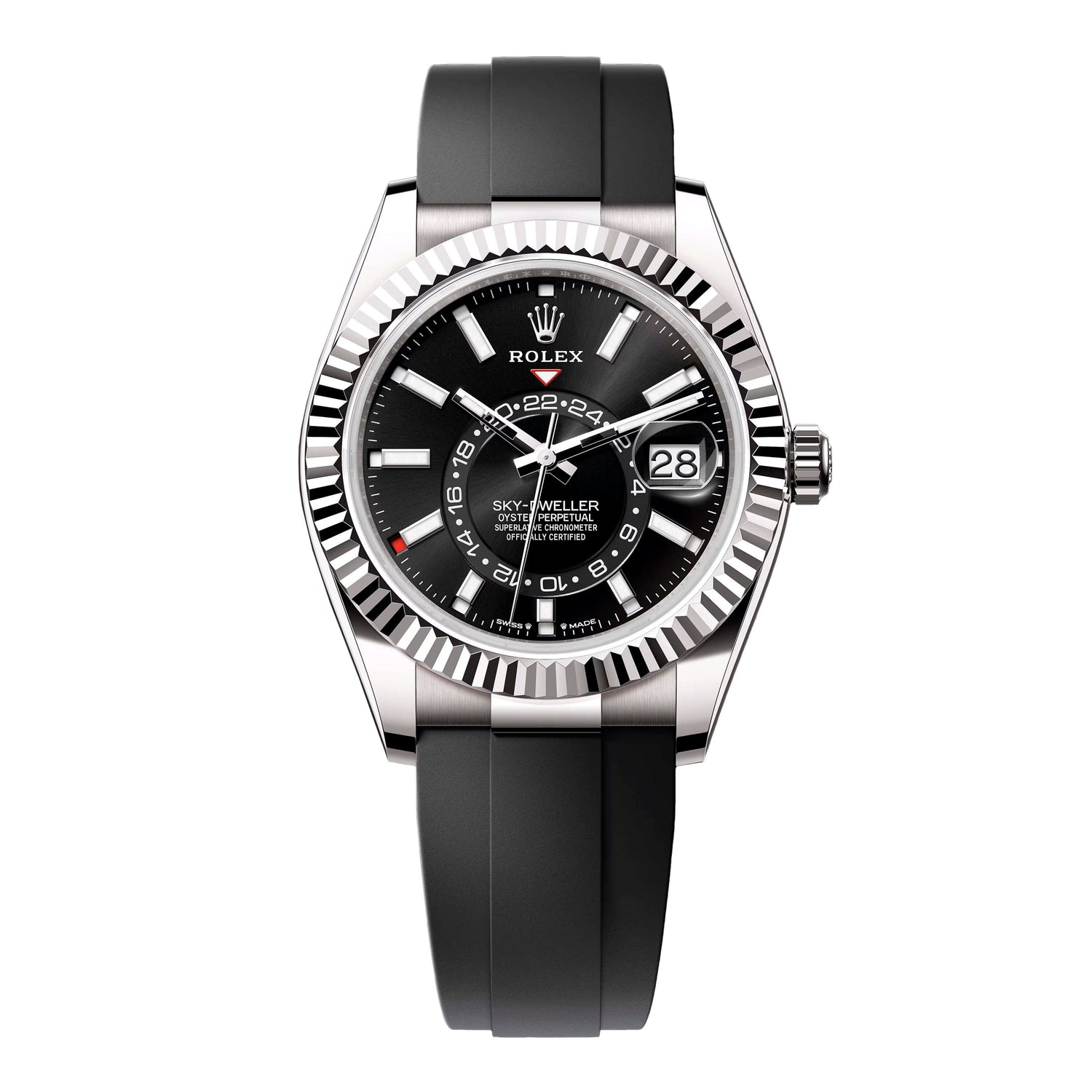 Rolex Sky-Dweller 336239 Black Dial Mens Watch Box Papers - Watches