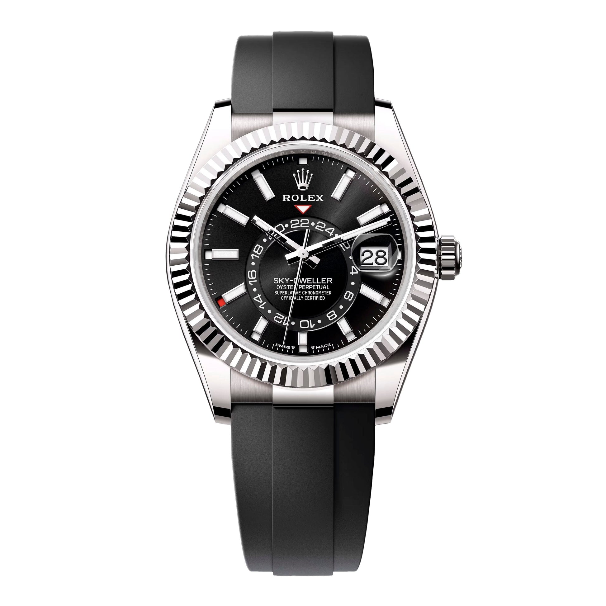 Rolex Sky-Dweller 336239 Black Dial Mens Watch Box Papers - Watches