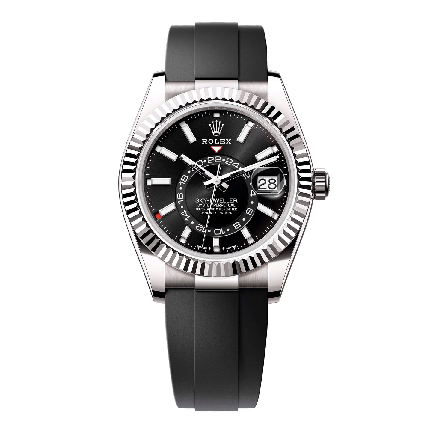 Rolex Sky-Dweller 336239 Black Dial Mens Watch Box Papers