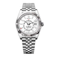 Rolex Sky-Dweller 336934 White Dial Mens Watch Box Papers - Watches