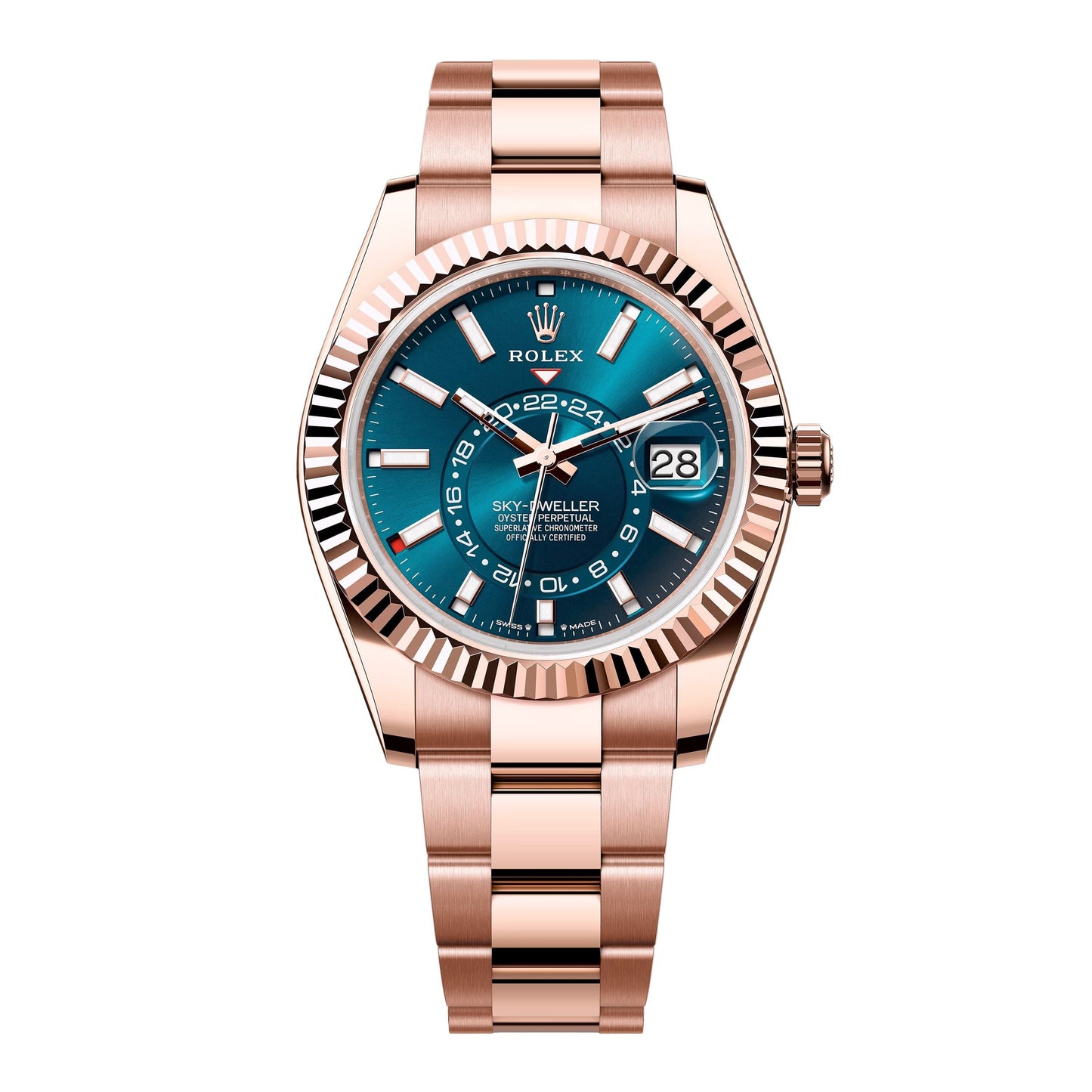 Rolex Sky-Dweller 336935 Blue Dial Mens Watch Box Papers - Watches