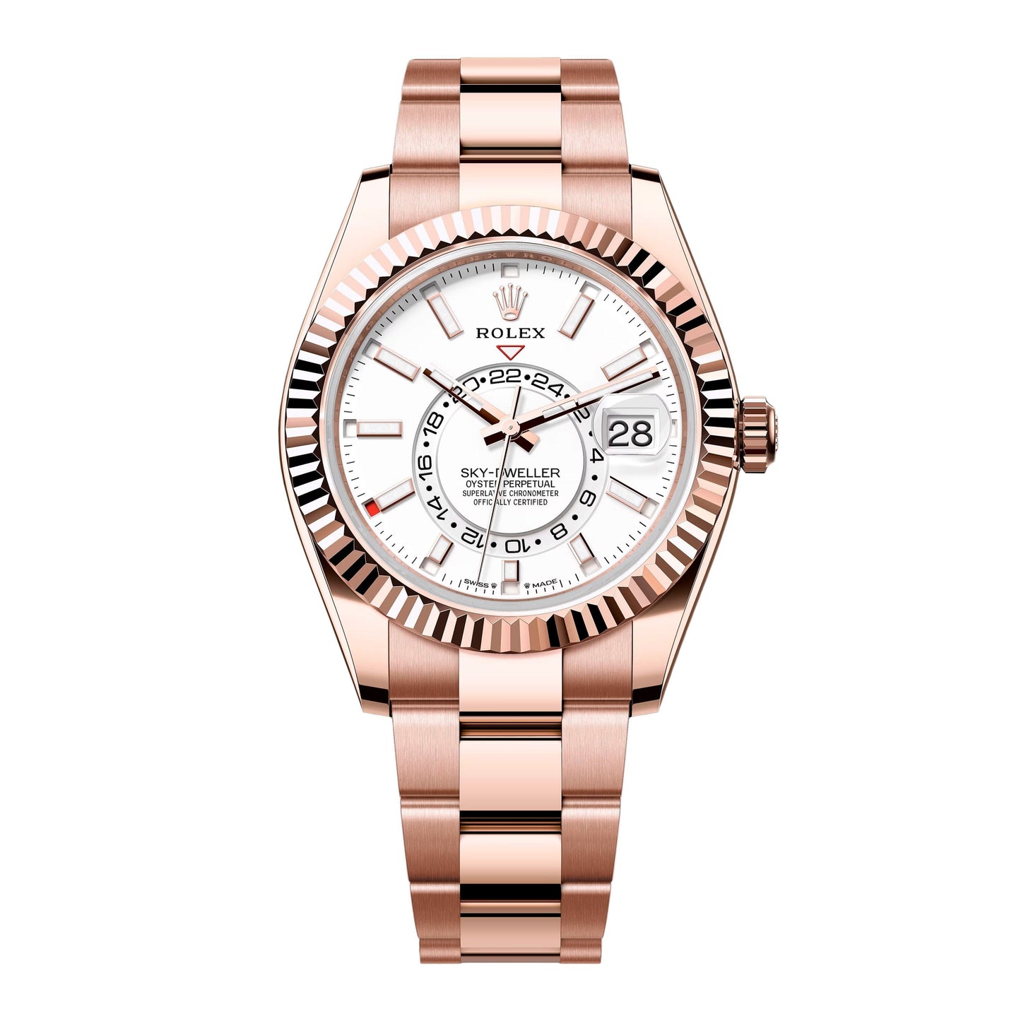 Rolex Sky-Dweller 336935 White Dial Mens Watch Box Papers - Watches