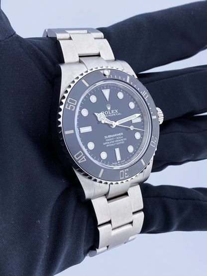Rolex Submariner 124060 Mens Watch Box & Papers - Wristwatch