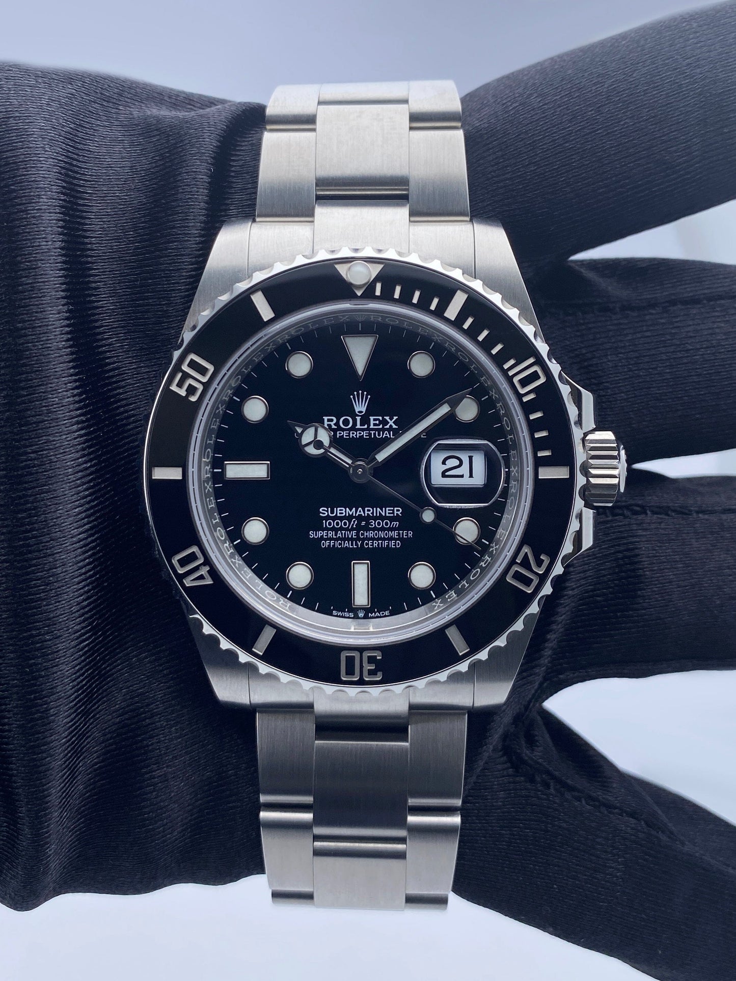Rolex Submariner 126610LN Mens Watch Box Papers - Virtual