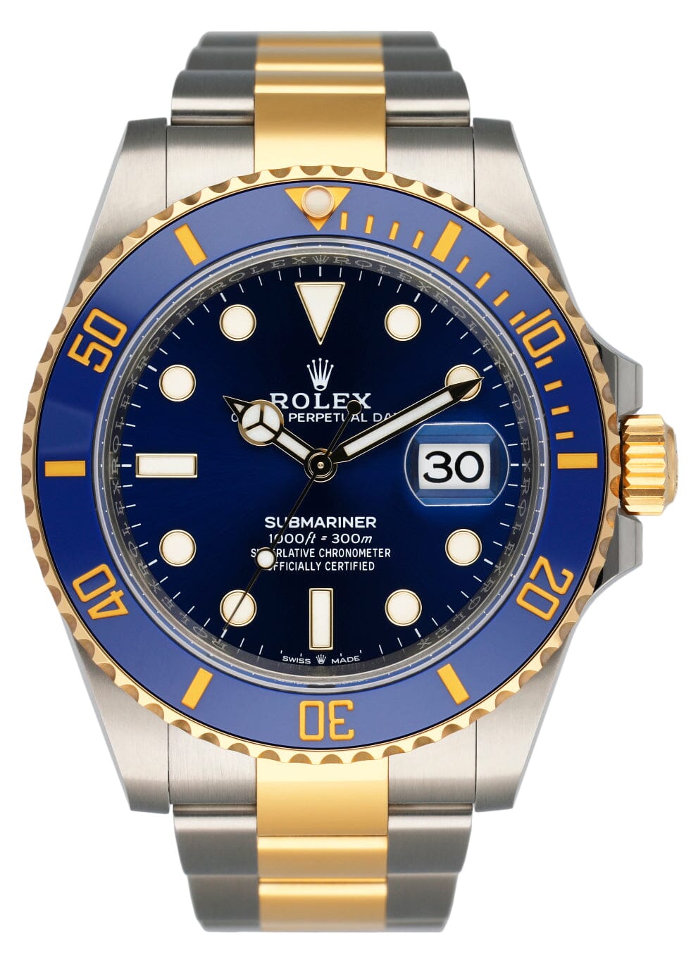 Rolex Submariner 126613LB Blue Dial Mens Watch Box Papers - Virtual