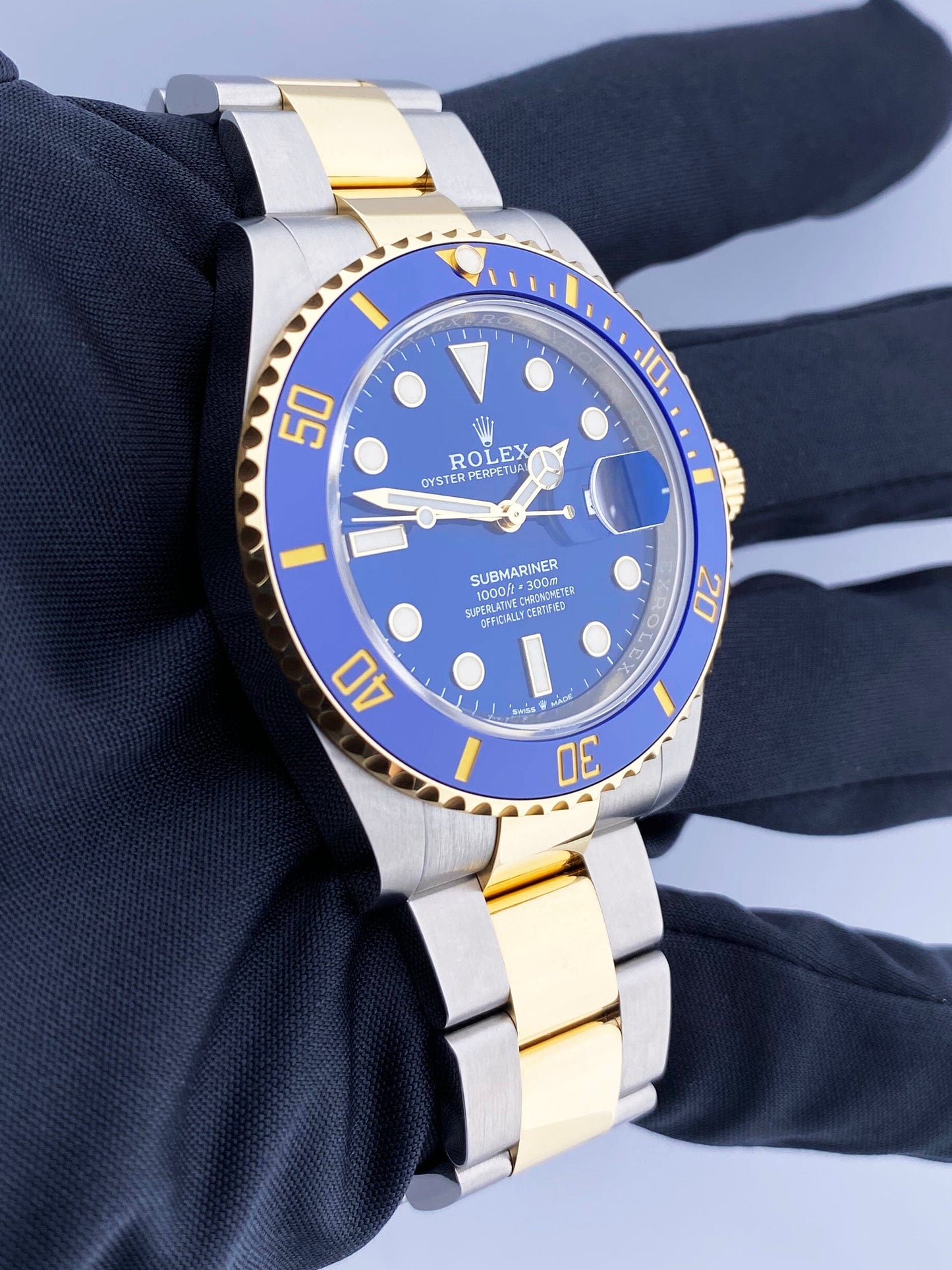Rolex Submariner 126613LB Blue Dial Mens Watch Box Papers - Virtual