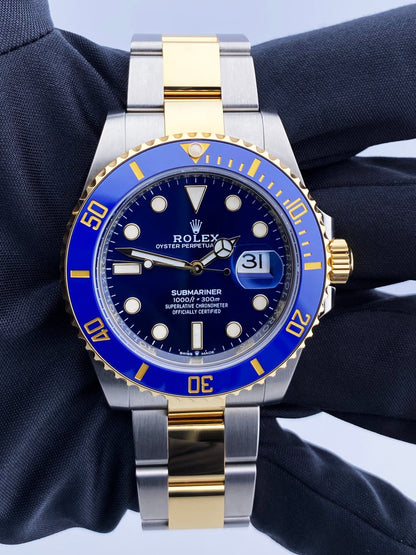 Rolex Submariner 126613LB Blue Dial Mens Watch Box Papers - Virtual