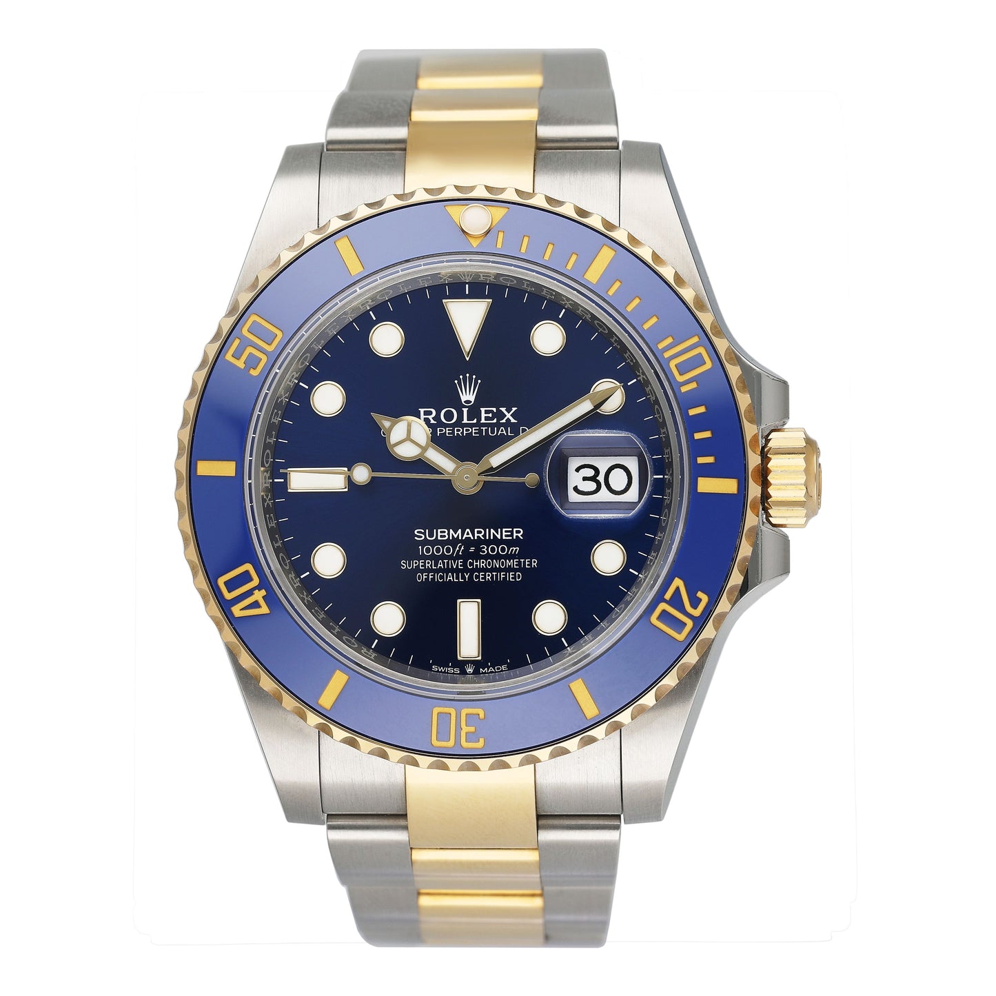Rolex Submariner 126613LB Blue Dial Mens Watch Box Papers