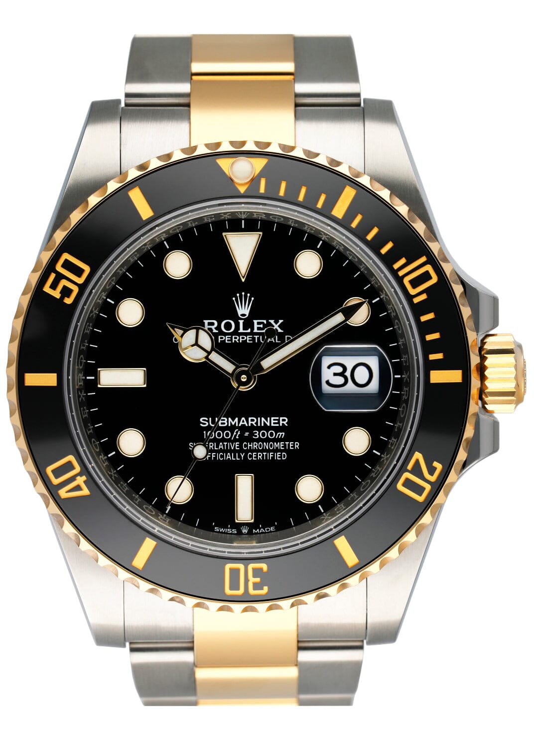 Rolex Submariner 126613LN Black Dial Two-Tone Mens Watch Box Papers - Watches