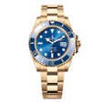 Rolex Submariner 126618LB Blue Dial 18K Yellow Gold Mens Watch Box Papers - Watches