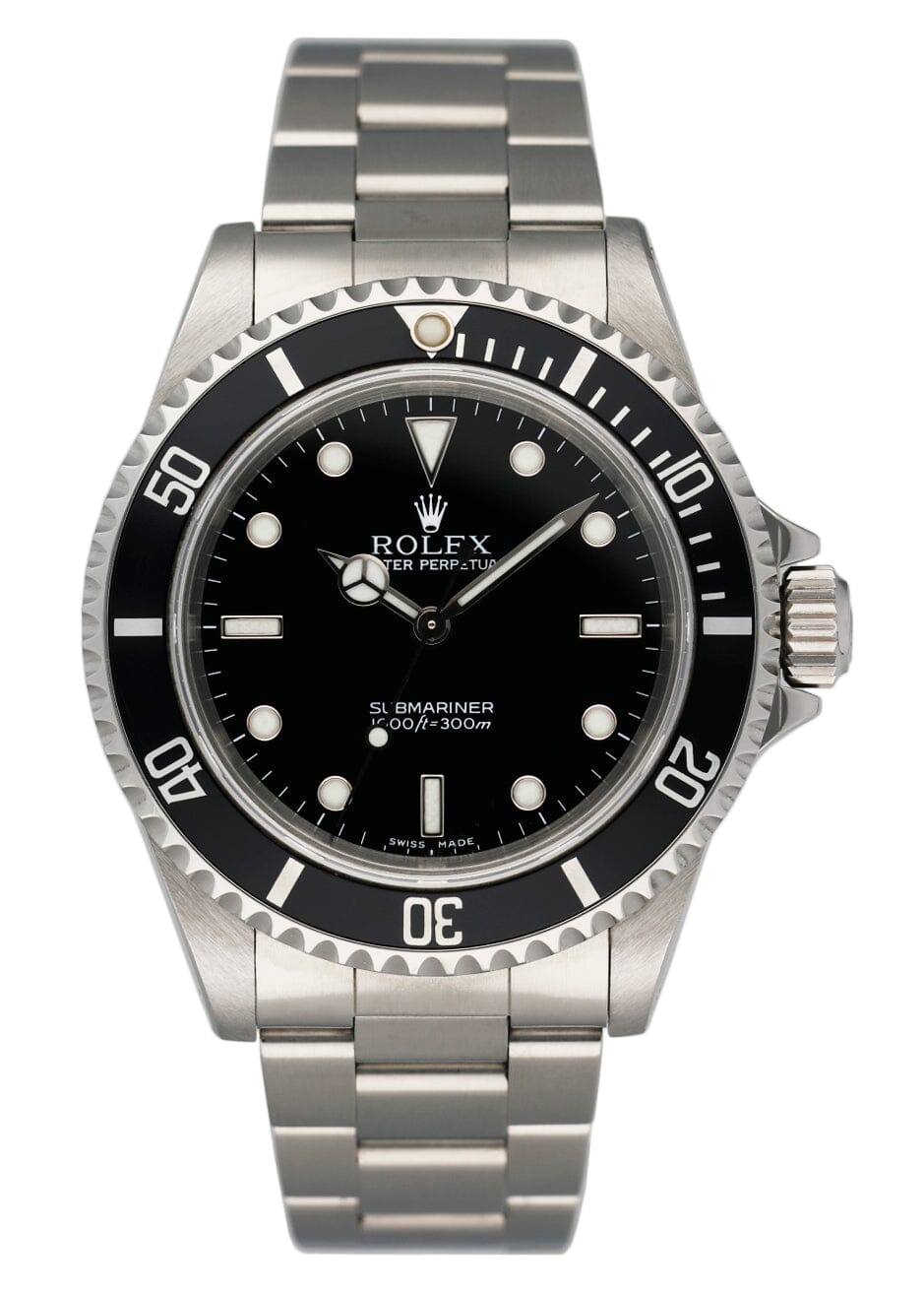Rolex Submariner 14060M No Date Mens Watch Box Papers - Virtual